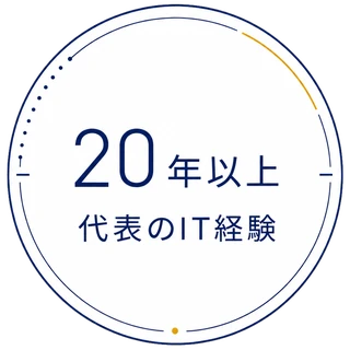 代表はIT歴20年以上